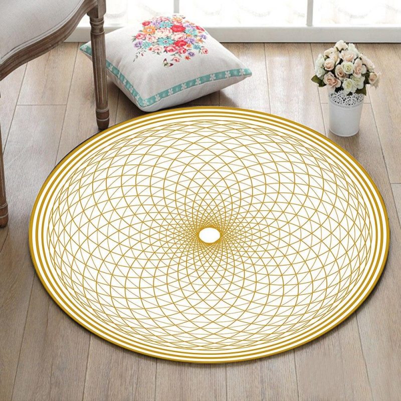 petit tapis rond beige 7C mon tapis rond 19