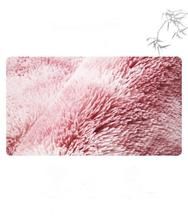 tapis salle de bain rose 4