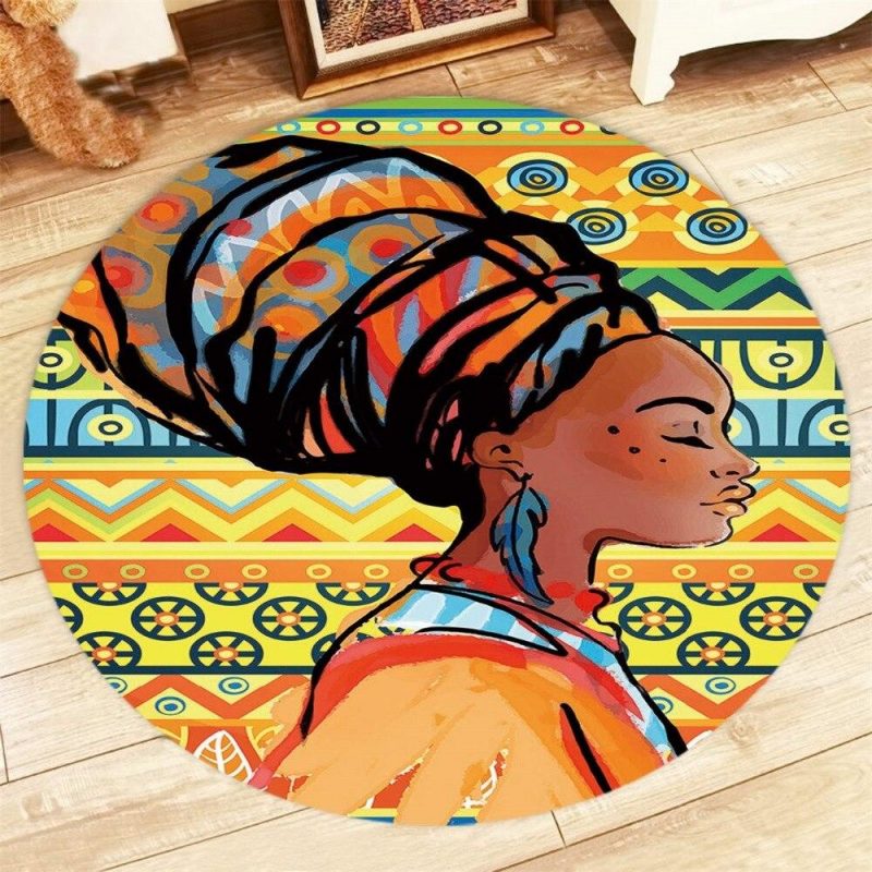 tapis rond africain 7C mon tapis rond 112