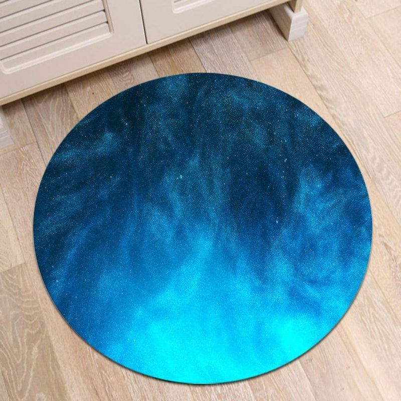 tapis rond ciel bleu 7C mon tapis rond 238