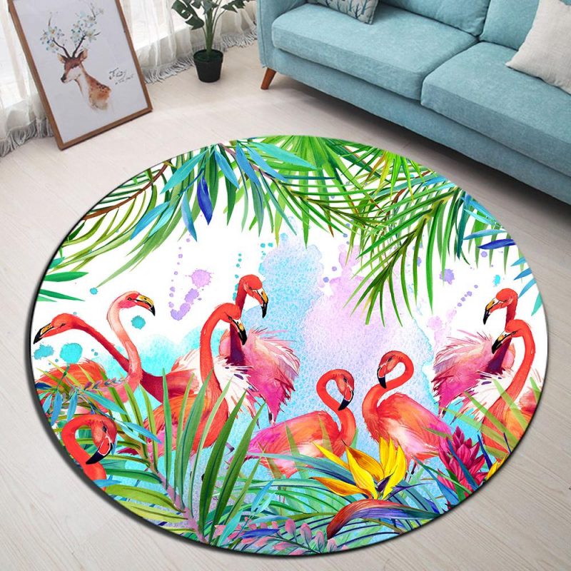 tapis rond colore salon 7C mon tapis rond 243