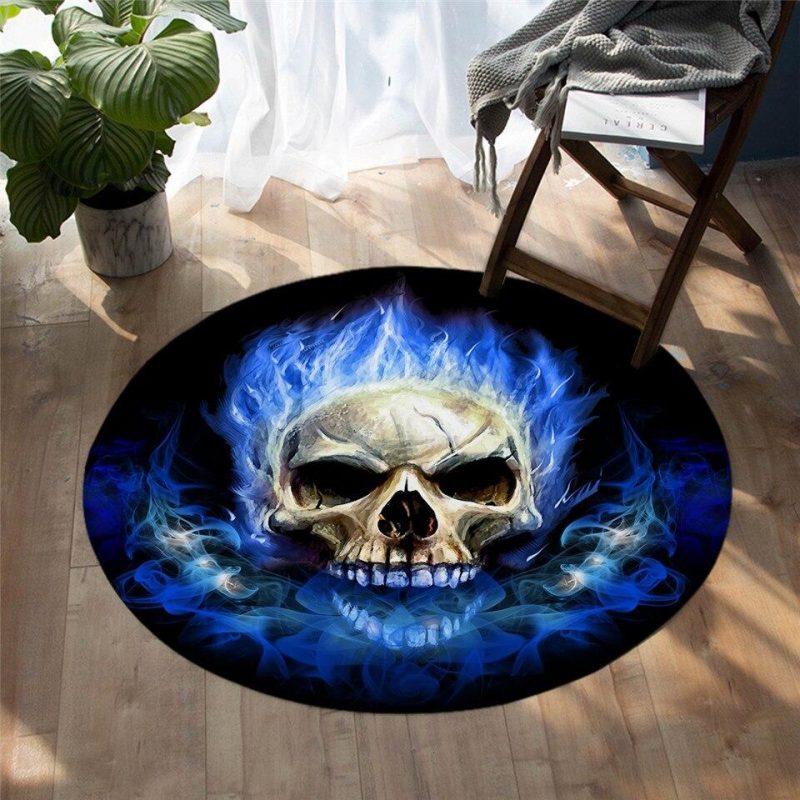 tapis rond crane enflamme 7C mon tapis rond 263