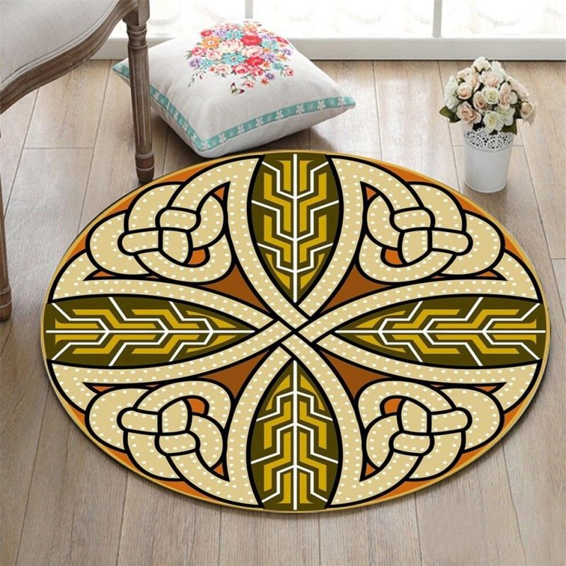 tapis rond design antique 7C mon tapis rond 283