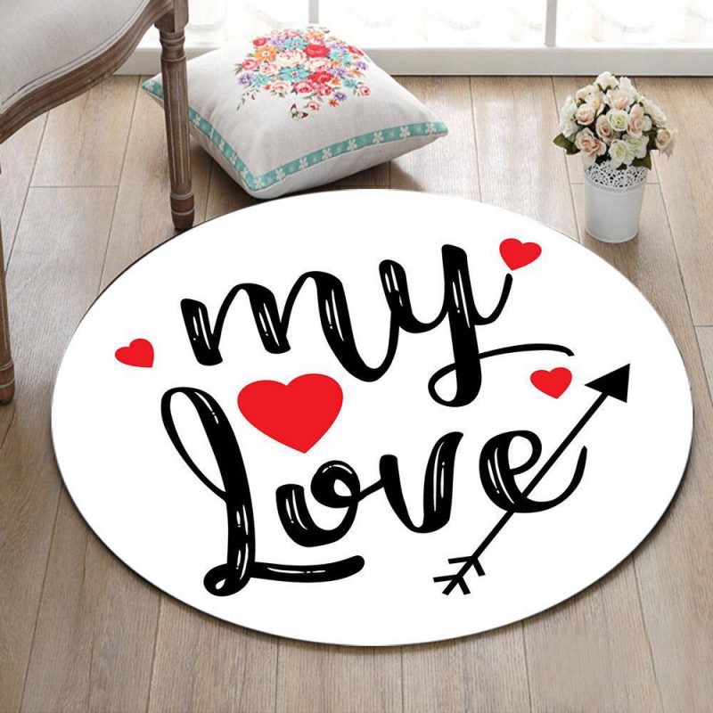 tapis rond my love 7C mon tapis rond 518