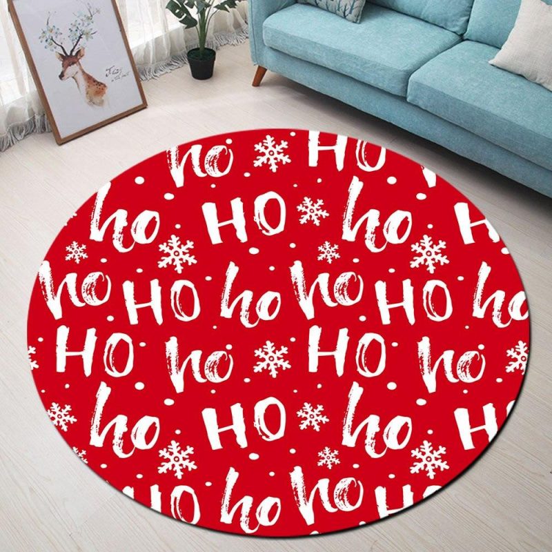 tapis rond noel 7C mon tapis rond 523