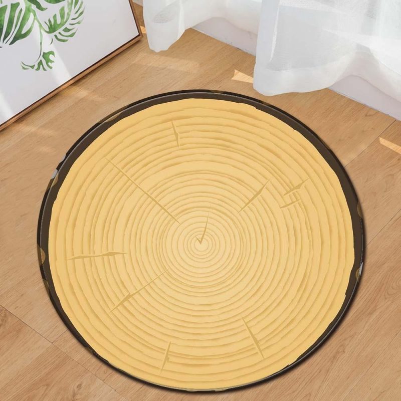 tapis rond rondin 7C mon tapis rond 593