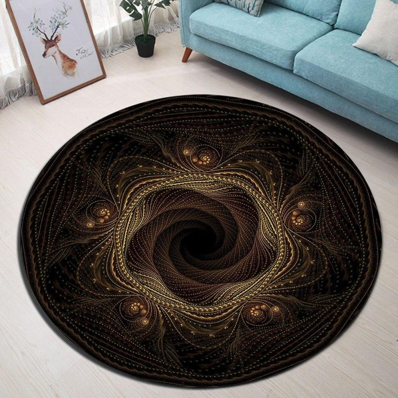 tapis rond salon interieur 7C mon tapis rond 609