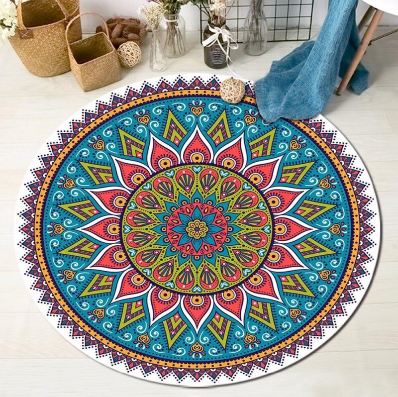 tapis rond style marocain 7C mon tapis rond 635