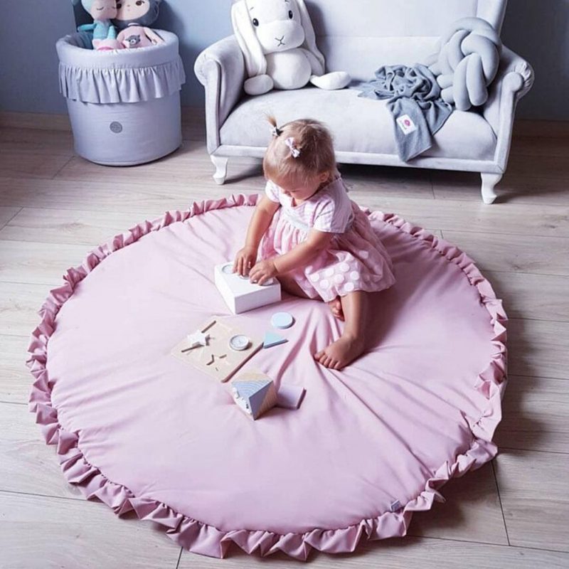 tapis sol rond bebe 7C mon tapis rond 622